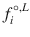 
$$ {f}_i^{\circ, L} $$

