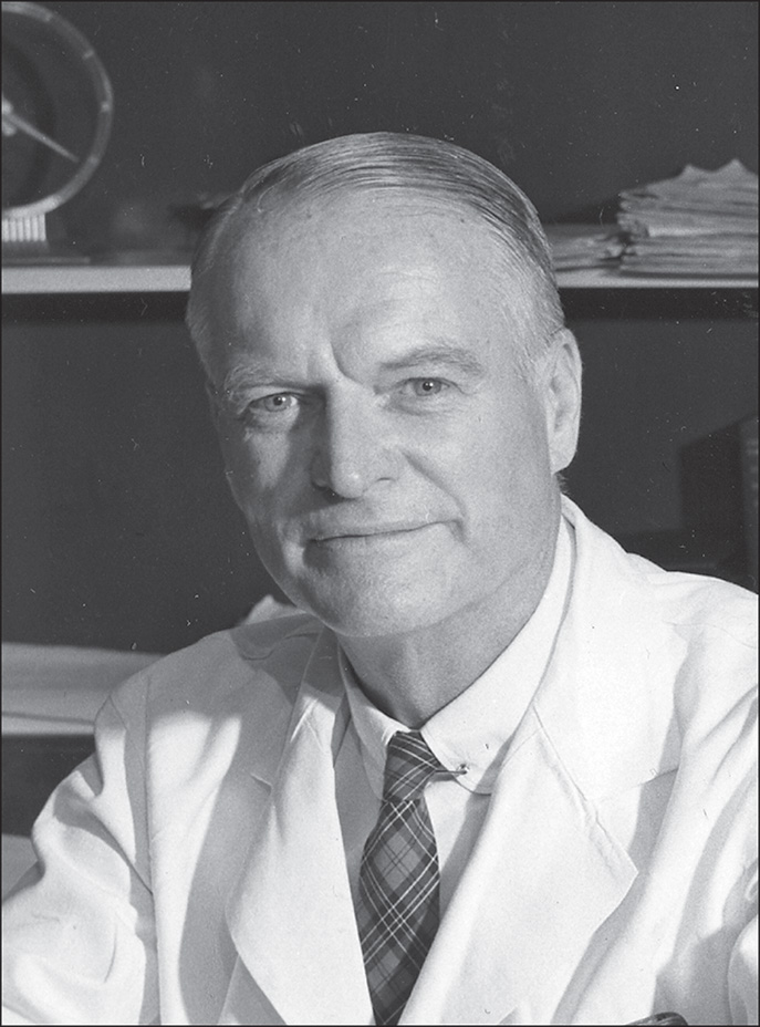 A photograph of Oliver Cope.