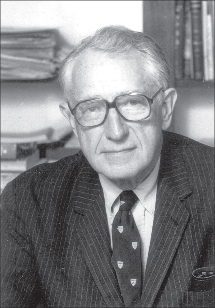 A photograph of Francis D. Moore.